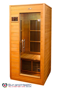 Harvia Radiant Infrared Single Sauna Hemlock